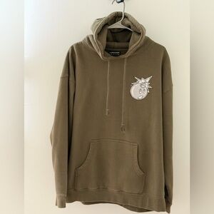 The Hundreds Army green bomb Hoodie